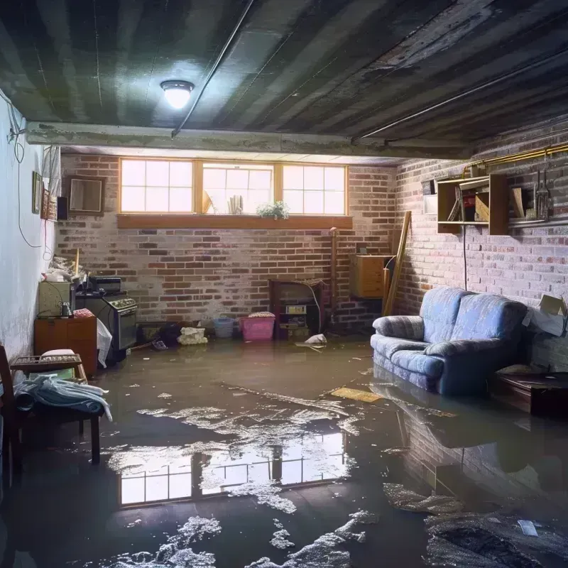 Flooded Basement Cleanup in North Fork, AZ